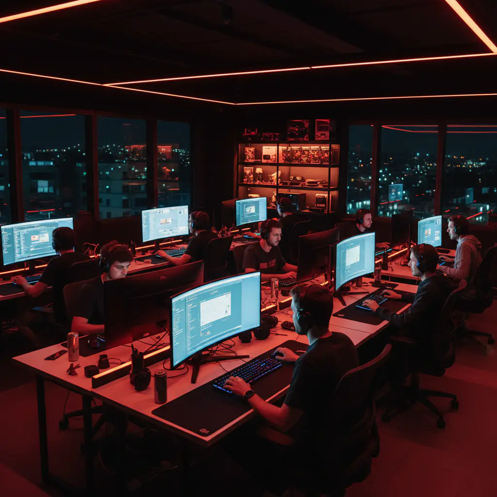 CrimsonByte Studio Environment