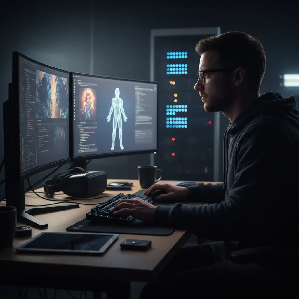Game developer focused on screen